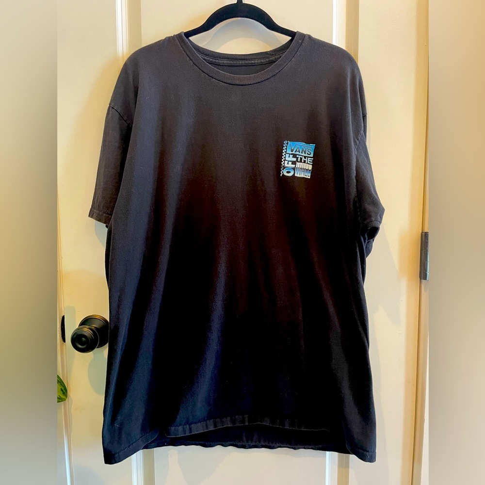 Vans Off The Wall Blue Logo t-shirt XL